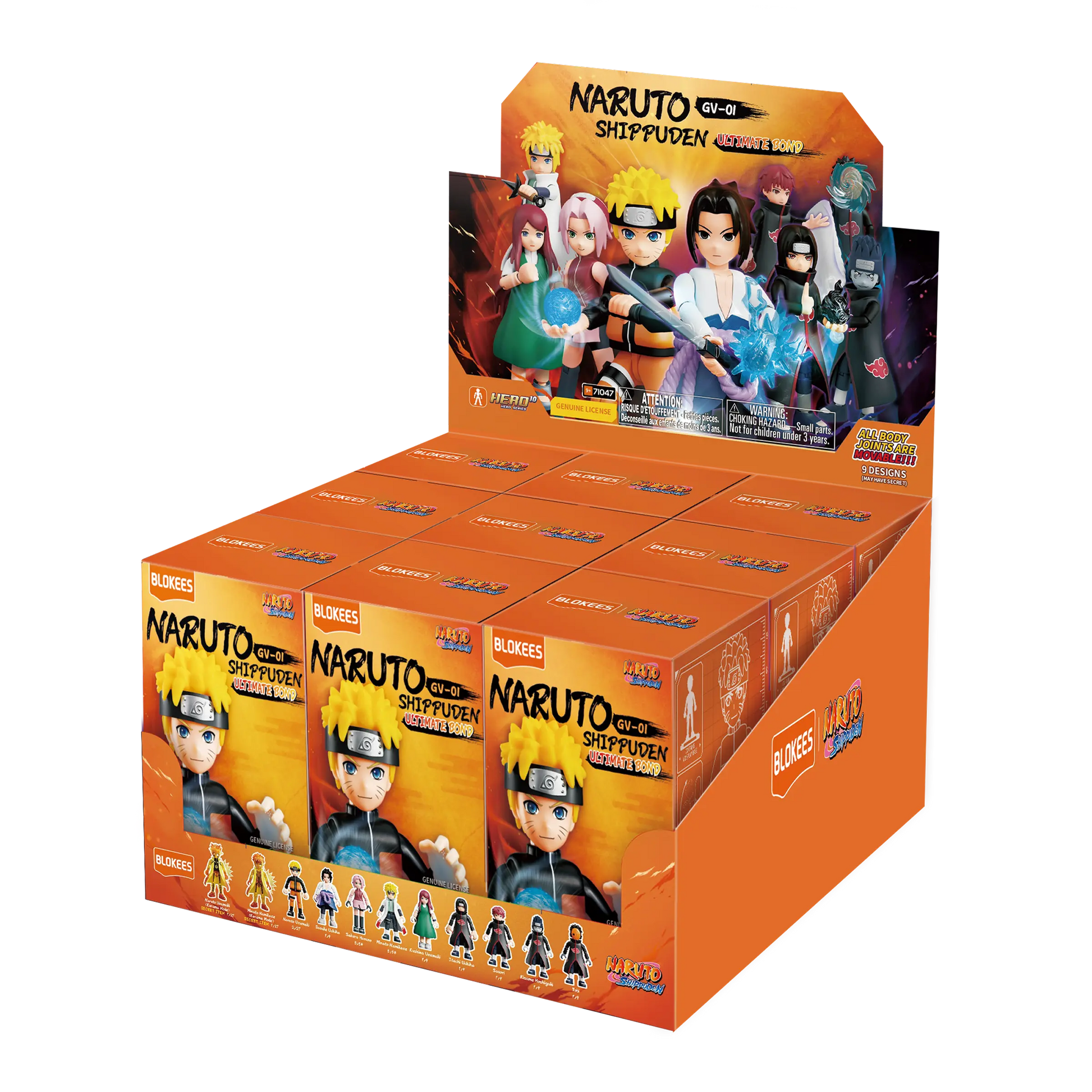 Blokees Naruto Shippuden GV01 Ultimate Bond – Blind Box Figure Super Anime Store