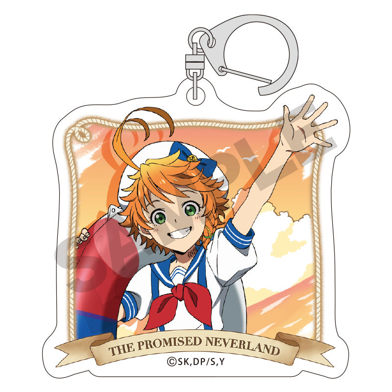 PROMISED NEVERLAND EMMA ACRYLIC KEYCHAIN Anime Pop