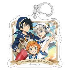 PROMISED NEVERLAND GROUP ACRYLIC KEYCHAIN Anime Pop