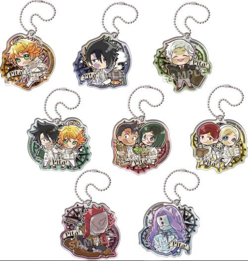 PROMISED NEVERLAND PITA VOLUME 03 ACRYLIC TRADING KEYCHAIN Anime Pop