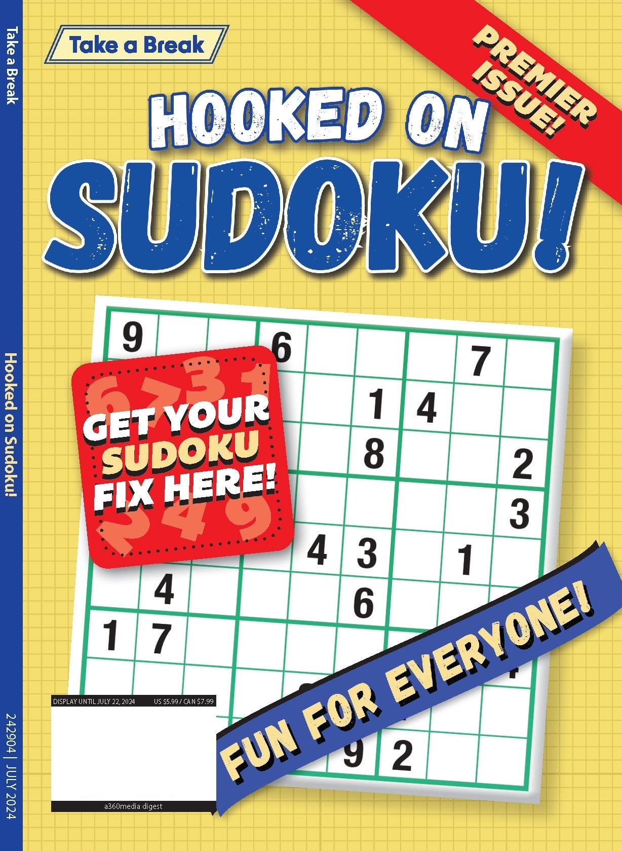 Take a Break - Hooked on Sudoku #1 Magazine Shop US
