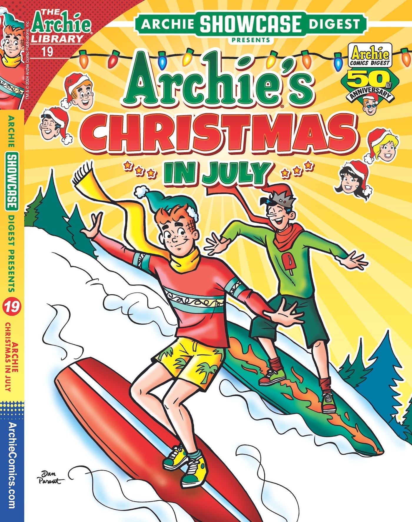 Archie's Christmas In July - Archie Showcase Digest: Special Edition Comic, Holiday-Themed Stories, Archie And Gang's Humorous And Heartwarming Adventures As They Celebrate Christmas In July! Magazine Shop US