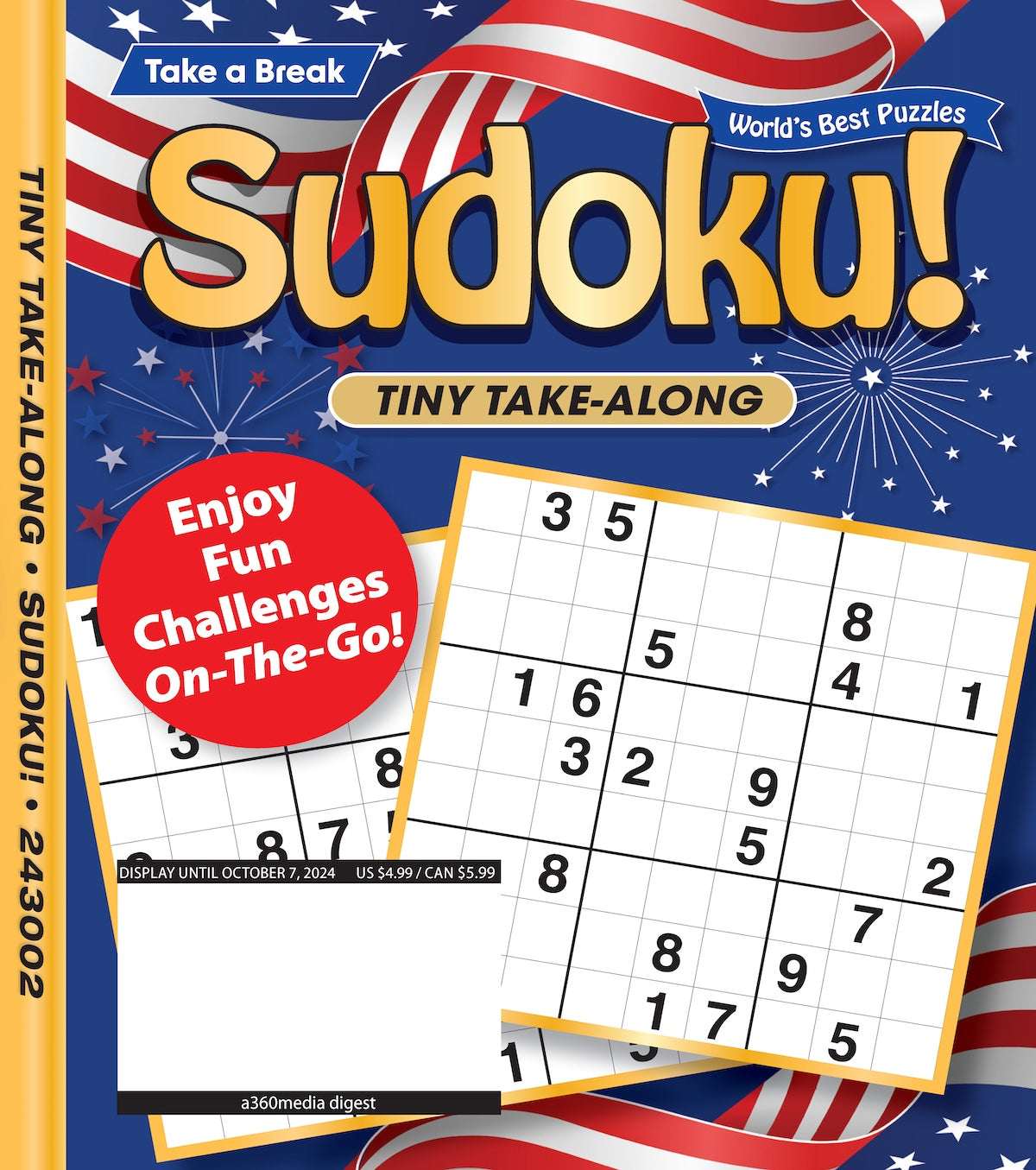 Take a Break - Sudoku! Tiny Take-Along Magazine Shop US