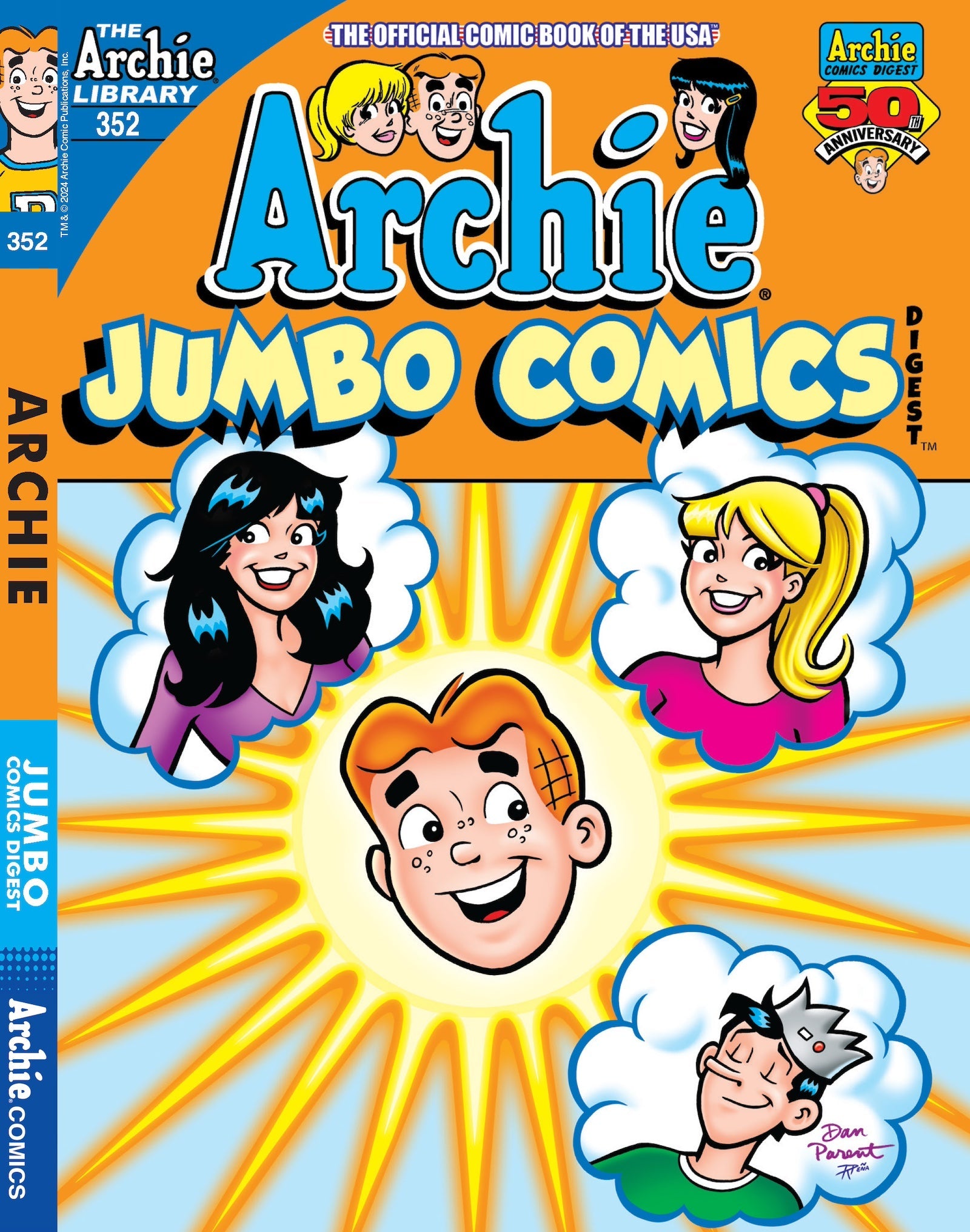 Archie Jumbo Comics Digest - Sabrina Spellman Monster Movie Magic, Nemesis Amber Nighstone, Sabrina Must Use Her Own Spells To Keep Archie & Friends Safe Without Them Realizing Movie Magic Is Real! Magazine Shop US