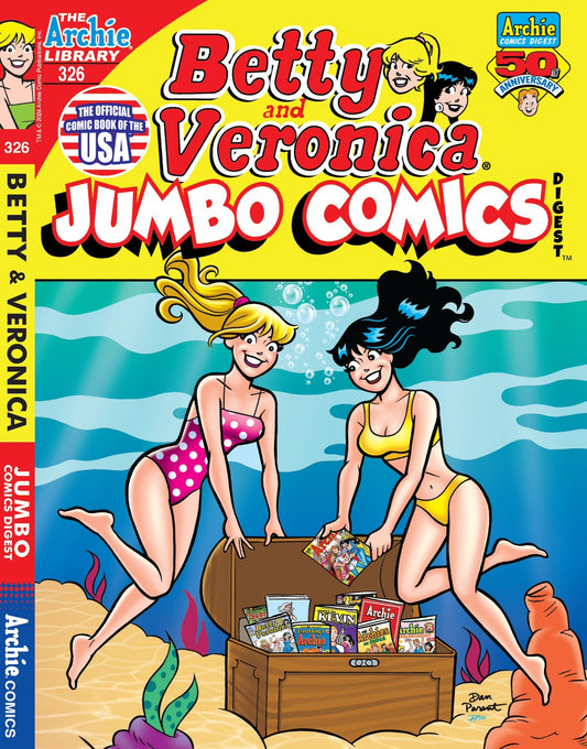 Betty & Veronica Jumbo Comics Digest - Issue #26: Moose Has Been Training Betty & Veronica To Become Pickleball Champions, Will He Regret Taking Them Under His Paddles? Magazine Shop US