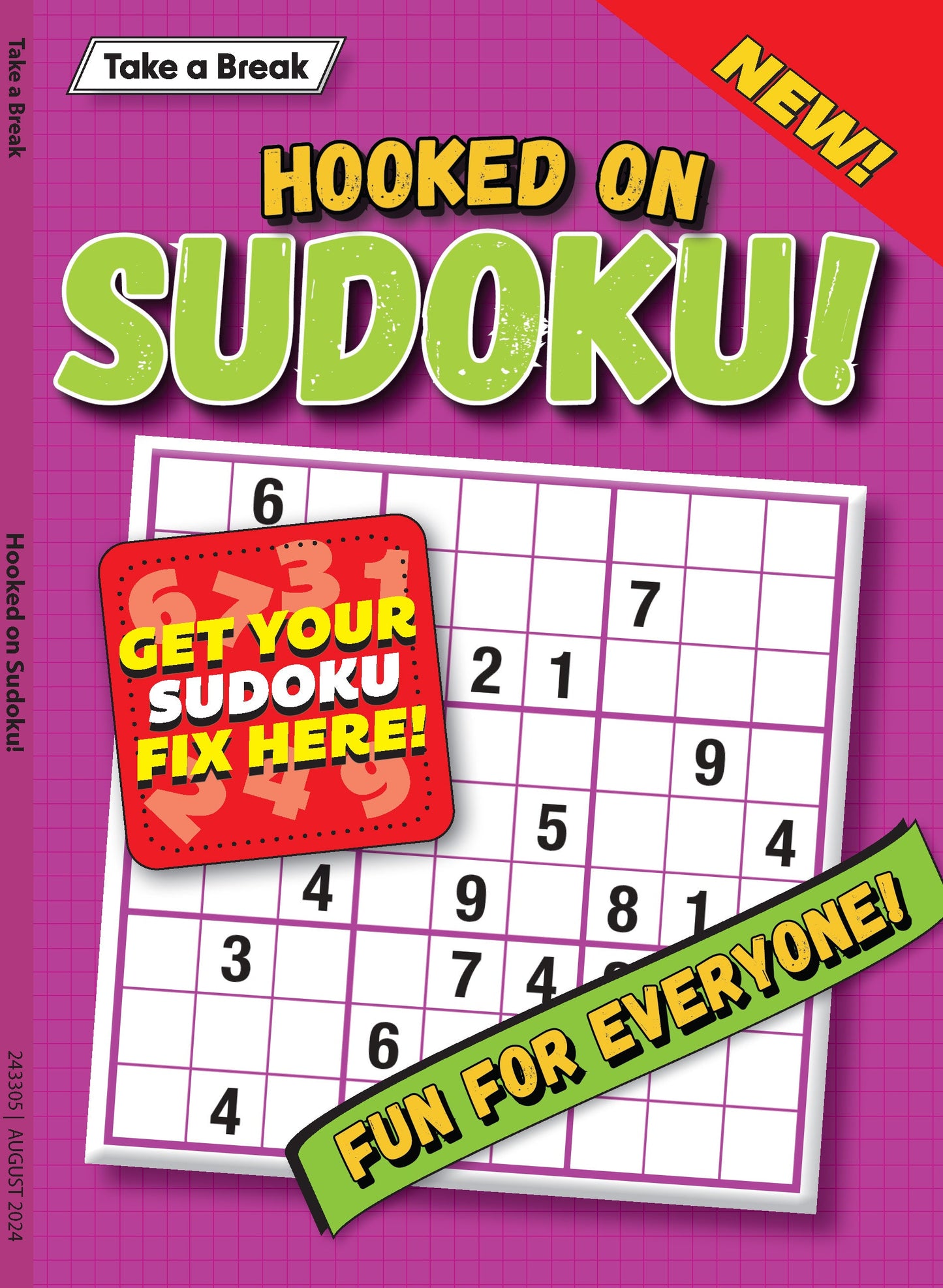 Take a Break - Hooked on Sudoku #3 Magazine Shop US