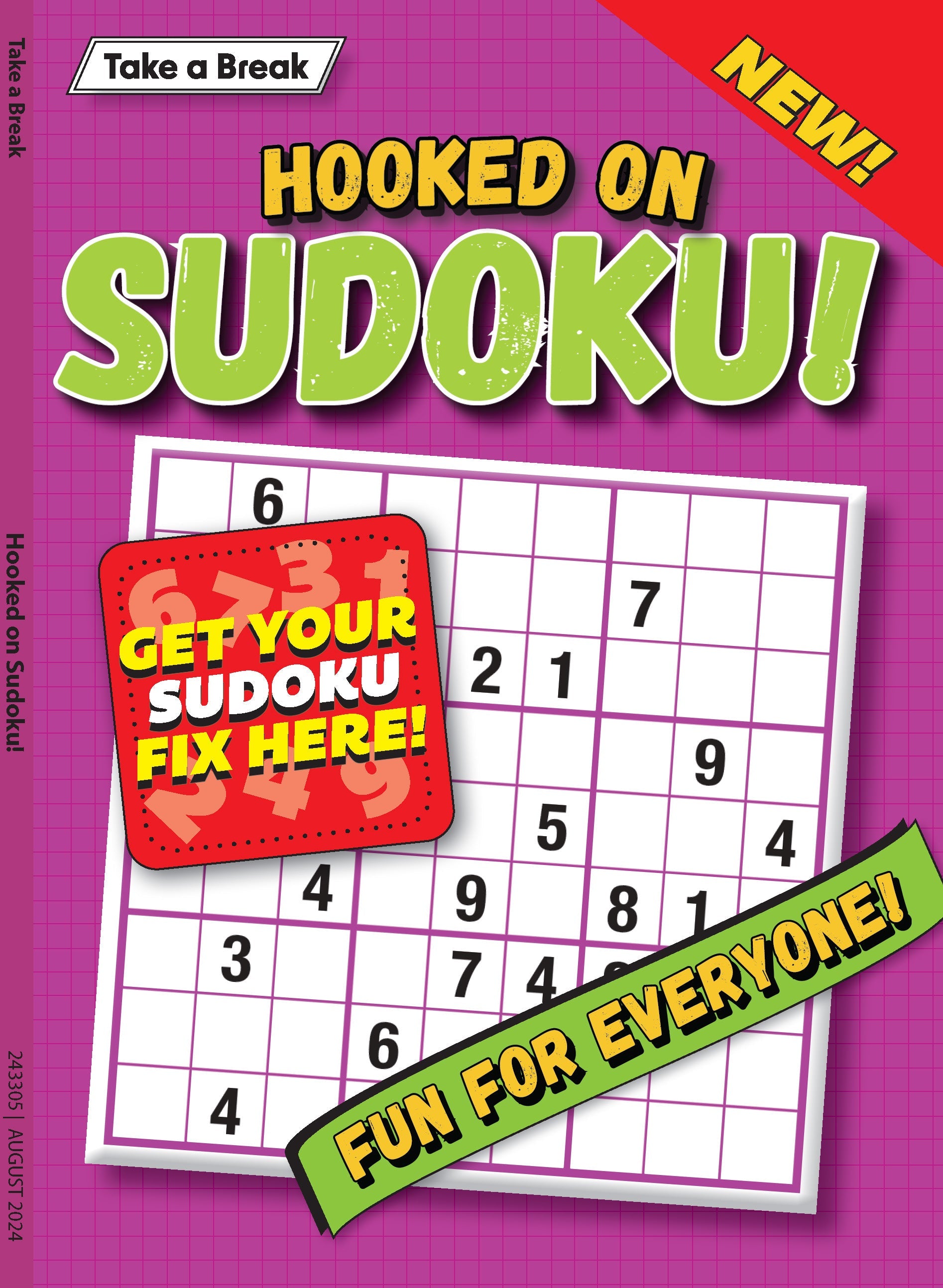 Take a Break - Hooked on Sudoku #3 Magazine Shop US