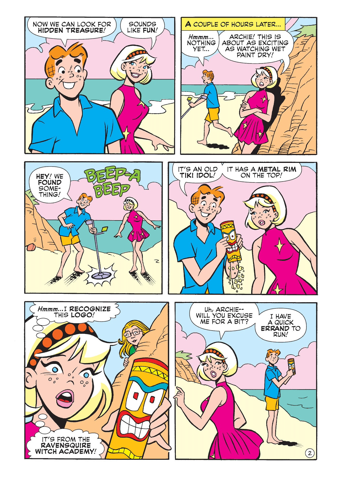 World Of Archie Jumbo Comics - Archie & The Gang Uncover Riverdale Beach's Haunted History, Ghost Surfers & Disappearing items Have Everyone On Edge, Are The Hang Ten Hauntings Real? Magazine Shop US