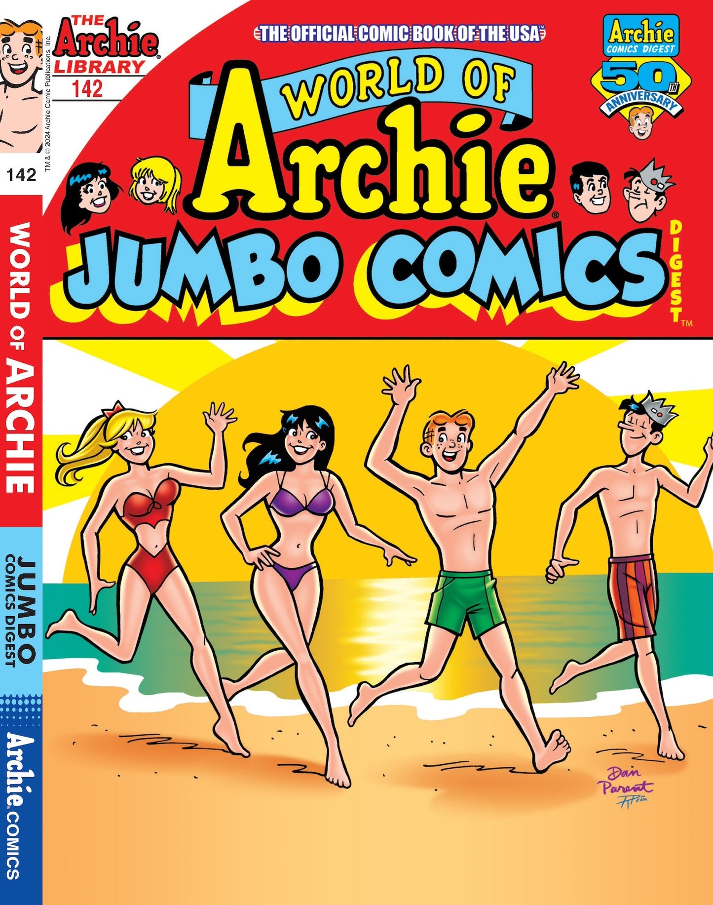 World Of Archie Jumbo Comics - Archie & The Gang Uncover Riverdale Beach's Haunted History, Ghost Surfers & Disappearing items Have Everyone On Edge, Are The Hang Ten Hauntings Real? Magazine Shop US