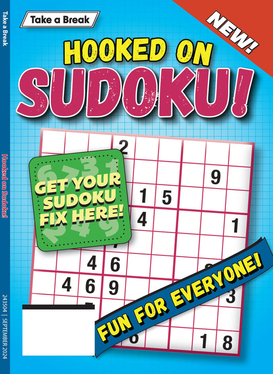 Take a Break - Hooked on Sudoku #4 Magazine Shop US