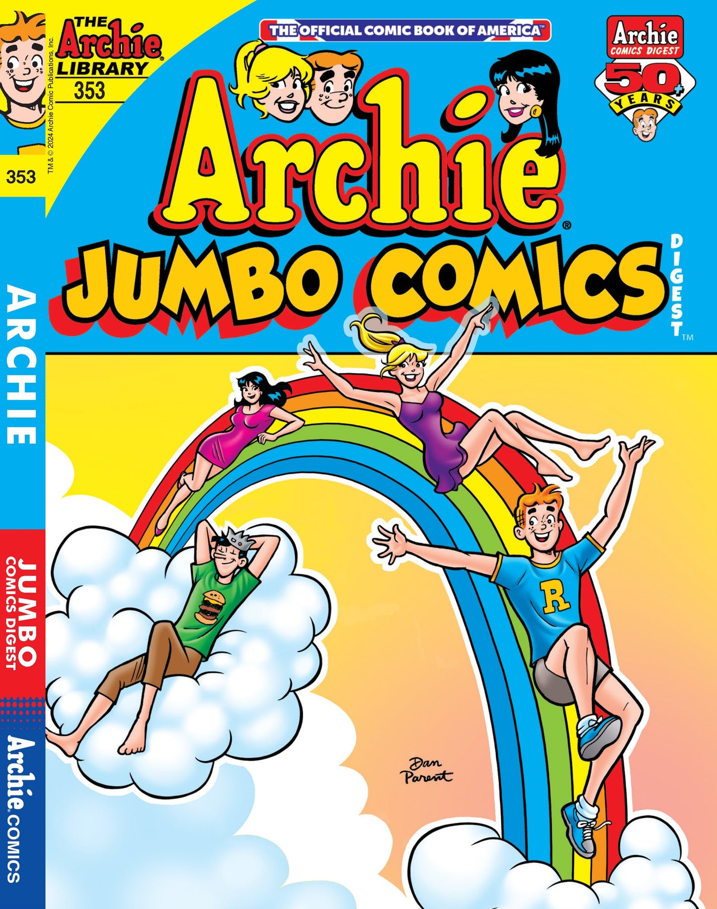 Archie Jumbo Comics Digest - Issue 353: Brand New Story, Archie Andrews, Veronica Lodge, Betty Cooper, Jughead Jones, Dr. Masters Is Here To Help His Followers Keep Up With The Latest Slang! Magazine Shop US