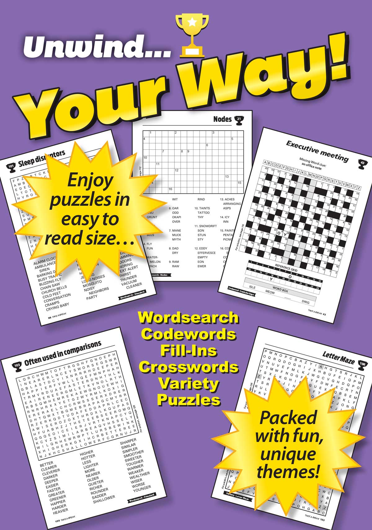 Take a Break - First Choice Word Search: Over 100 Puzzles, Word Game Fun For Everyone! Magazine Shop US