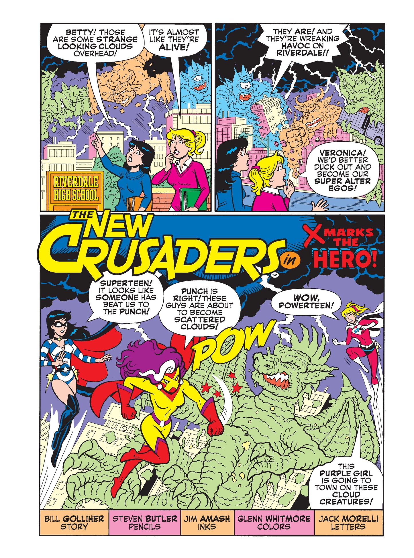 Betty And Veronica Jumbo Comics Digest - Issue 327: Nothing Could Have Prepared You For The Dazzling First Appearance Of Wonder Teen X, Who Is She?, You Will Have To Read It To Believe It! Magazine Shop US