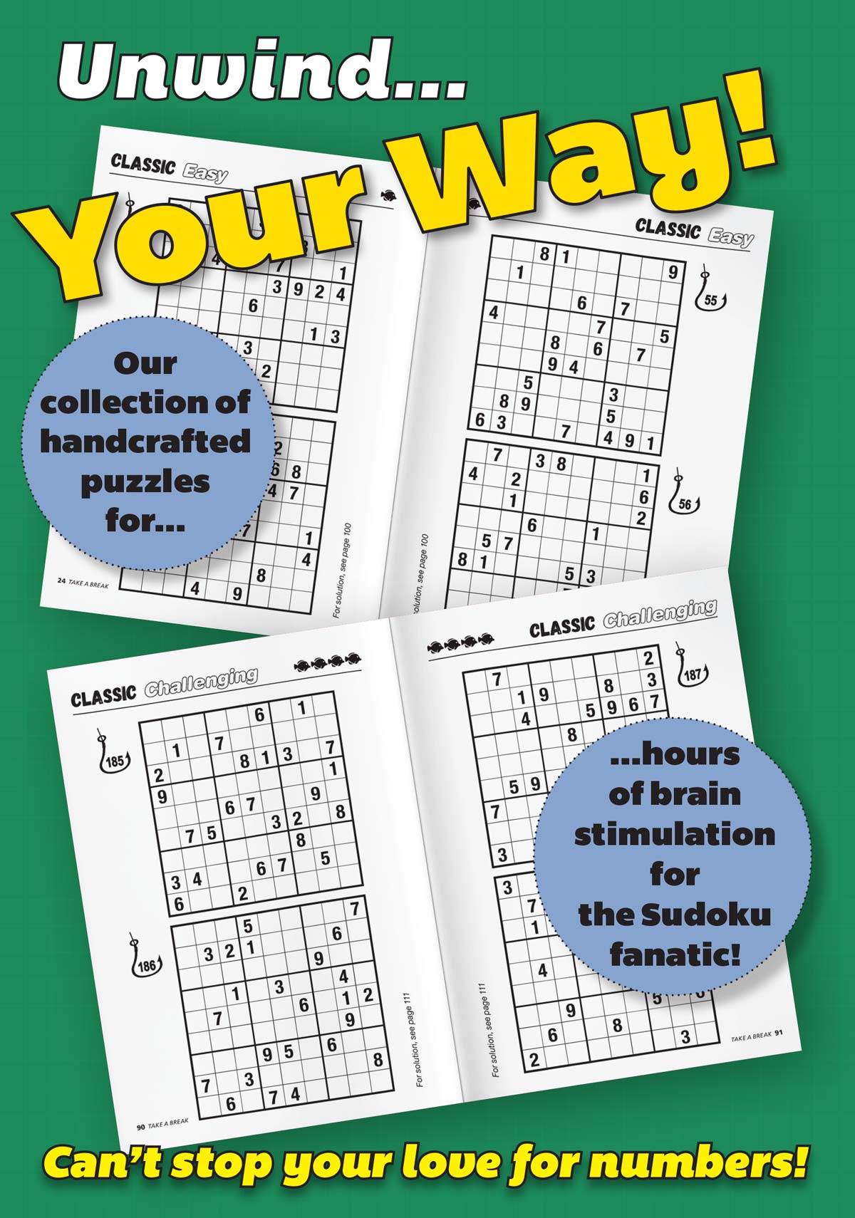 Hooked on Sudoku #6 Magazine Shop US