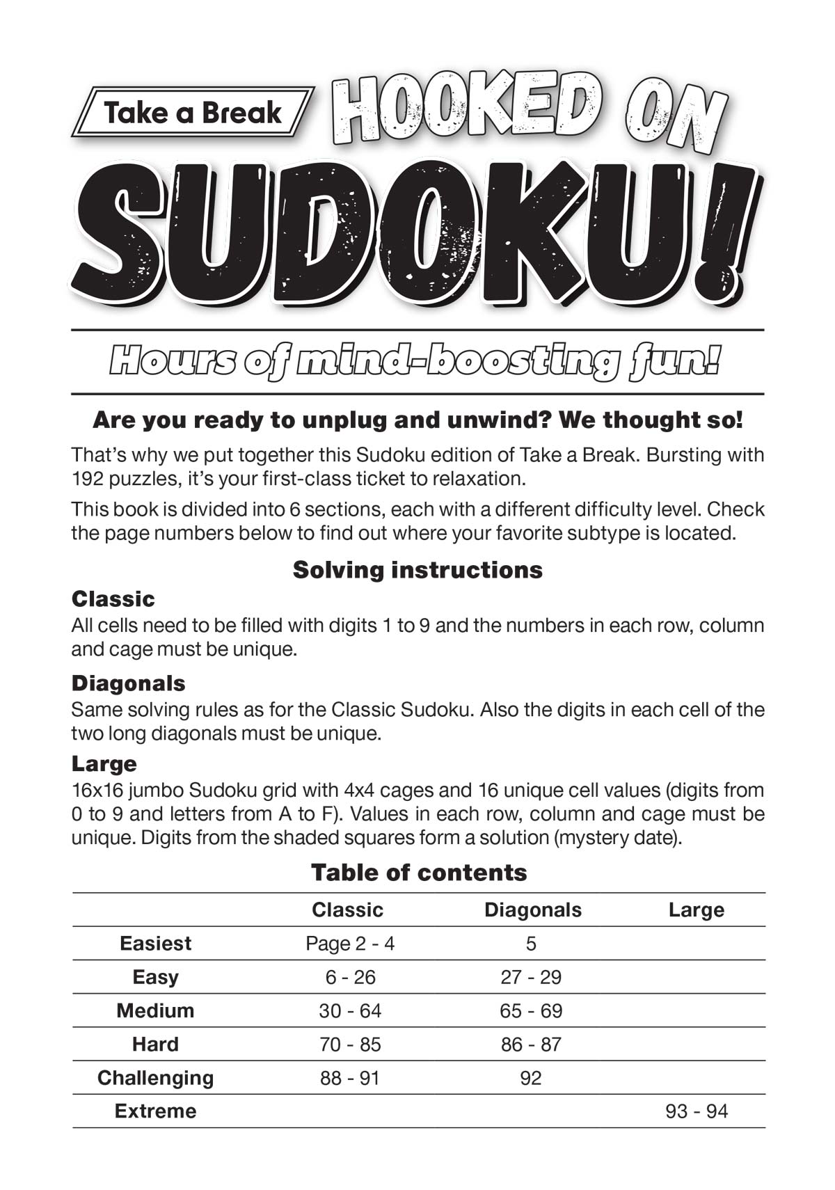 Hooked on Sudoku #6 Magazine Shop US