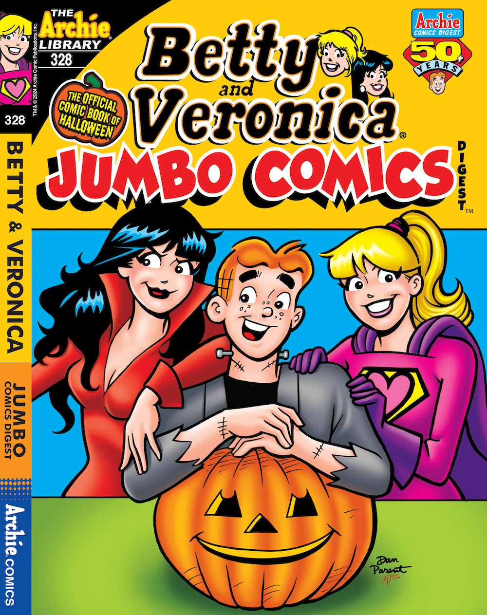 Betty And Veronica Jumbo Comics Digest - Issue 328: When Mr. Lodge Cuts Off Veronica's Allowance She Opens A Halloween Store In An Empty Wing Of Lodge Mansion & It Quickly Turns Into A Scary Situation Magazine Shop US