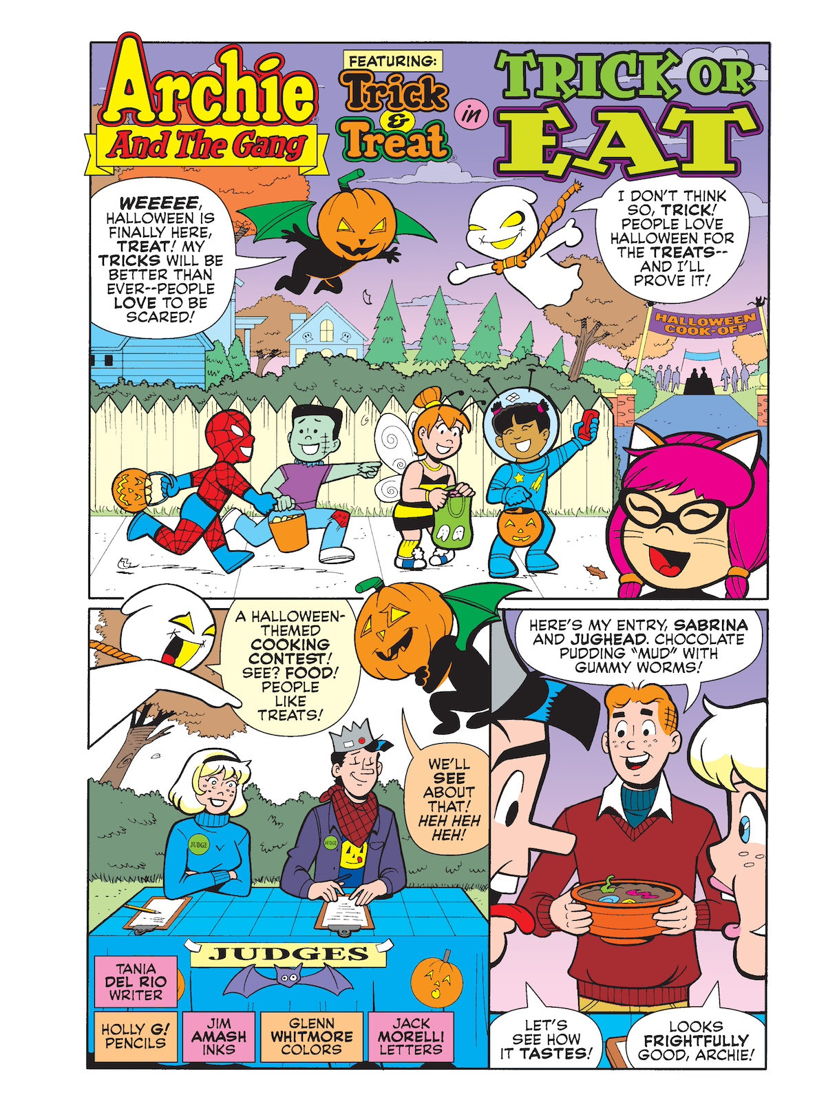 World Of Archie Jumbo Comics Digest - Issue 144: When Trick And Treat Join A Halloween Cooking Contest, Before They Know It Archie & His Friends' Dishes Transform Into Spookily Frightful Creations! Magazine Shop US
