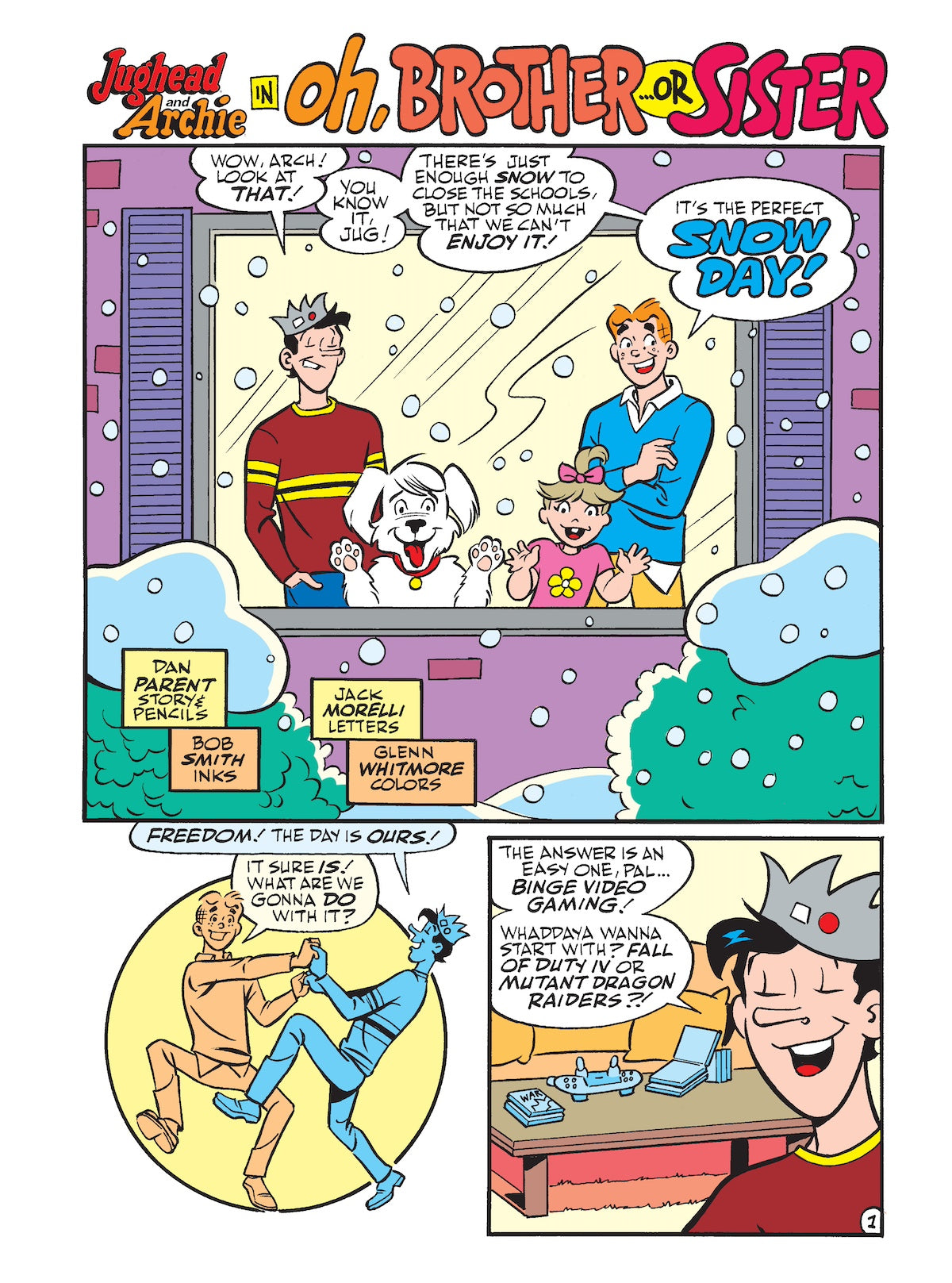Jughead Winter Wonderland - Archie Milestones Jumbo Comics Digest 26: Sip Some Cocoa, Throw Some Snowballs & Create Some Special Snowy Memories With Jughead, Hot Dog, & All His Friends In Riverdale! Magazine Shop US