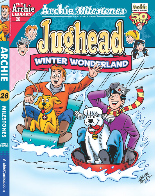 Jughead Winter Wonderland - Archie Milestones Jumbo Comics Digest 26: Sip Some Cocoa, Throw Some Snowballs & Create Some Special Snowy Memories With Jughead, Hot Dog, & All His Friends In Riverdale! Magazine Shop US
