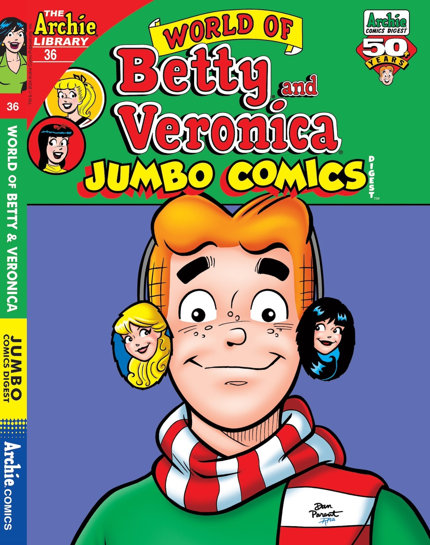 World Of Betty And Veronica Jumbo Comics - Issue 36: Daisy Thunder, Glamorous Queen Of The Race Car Circuit, Returns To Riverdale Remembering Everyone From Grade School Except For Veronica Lodge! Magazine Shop US