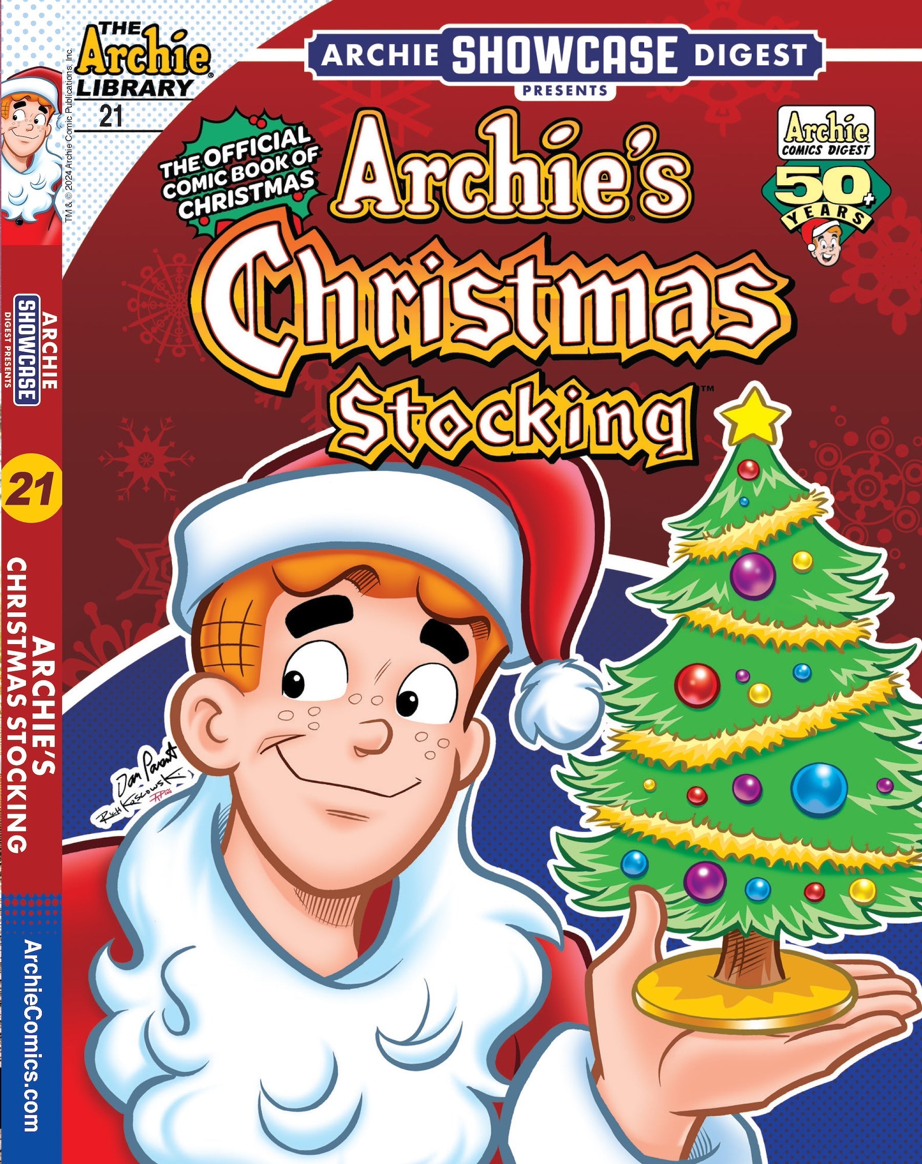 Archie Showcase Digest - Archie's Christmas Stocking #21: Official Comic Book Of Christmas, This Special Snowy Edition Will Provide You With All Sorts Of Holiday Hjiinks With Archie & Friends! Magazine Shop US