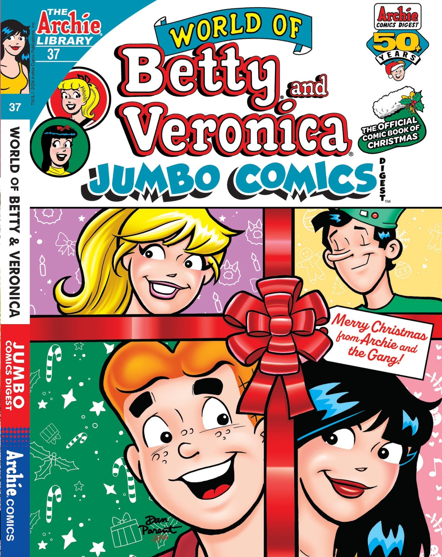 Betty And Veronica Jumbo Comics Digest - Merry Christmas From Archie & The Gang #37: Betty & Veronica's Time-Traveling Adventure, A Magic Show Gone Wrong With Kardak The Mysterious Magician! Magazine Shop US