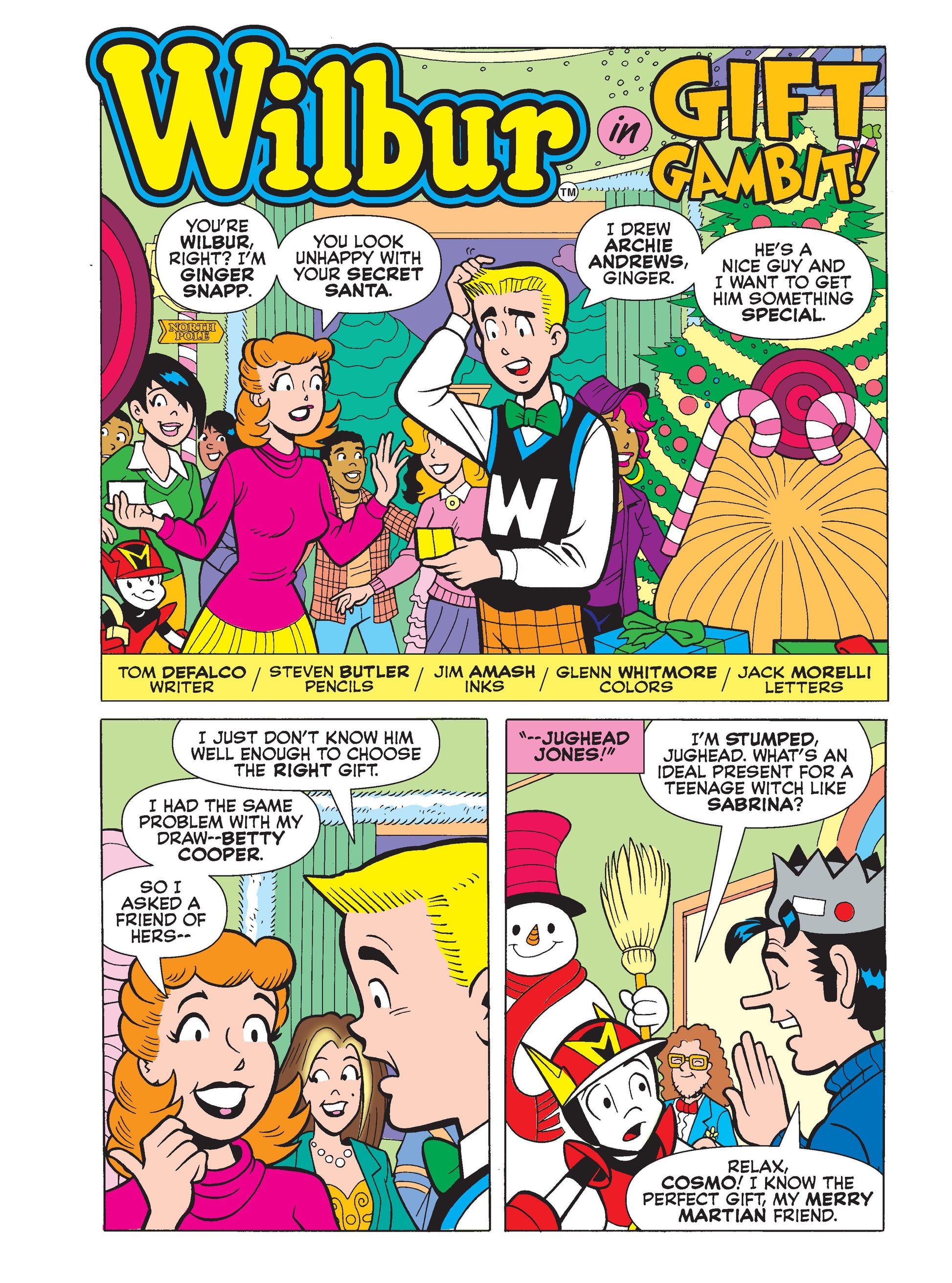 Archie Jumbo Comics Digest - Issue 356: Wilbur Wilkin Is Hosting A Christmas Secret Santa Gift Exchange & Everyone's Invited, But Will Everyone Get What They Want When Archie's Rivalry Amps Up? Magazine Shop US