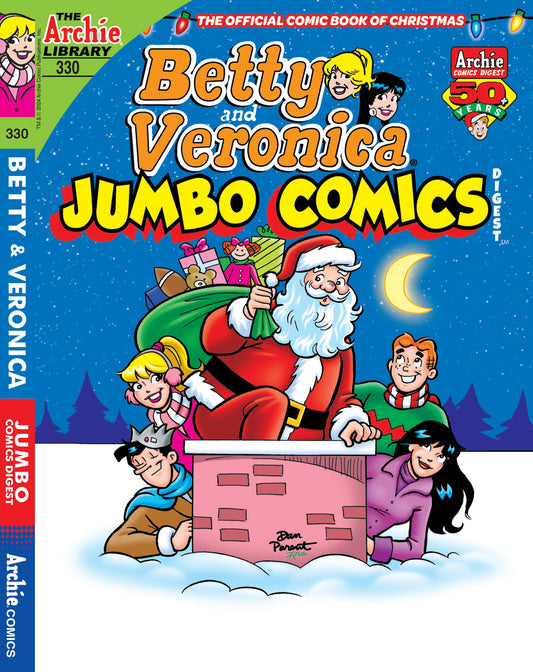 Betty And Veronica Jumbo Comics Digest - Issue 330: The Official Comic Book Of Christmas, Betty, Veronica & Friends Go To Riverdale's Christmas Skateathon, But What Happens When Archie & Wilbur Join? Magazine Shop US