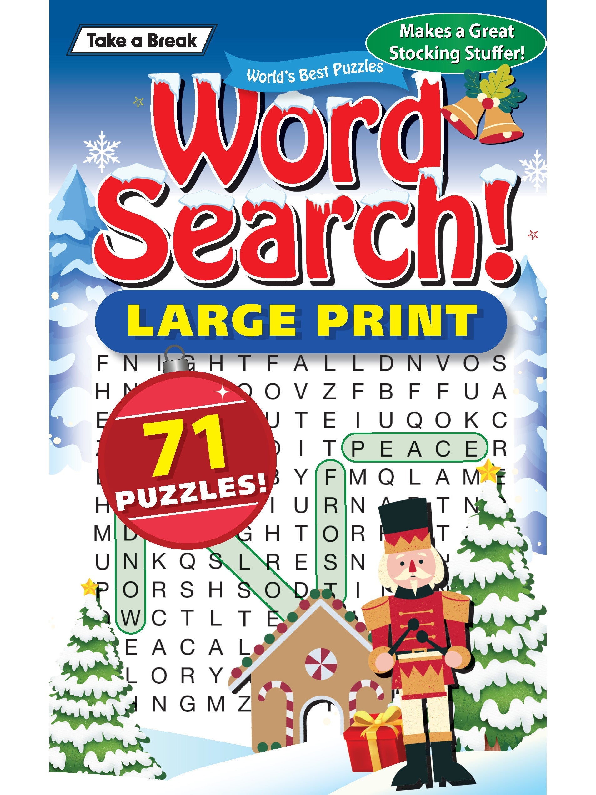 Take a Break - New Year, New You Word Search (Large Print): 71 Winter Themed Puzzles To Relax, De-Stress, Sharpen Your Brain Challenges, Mind-Boosting, Perfect For Unwinding, Mental Clarity & More! Magazine Shop US