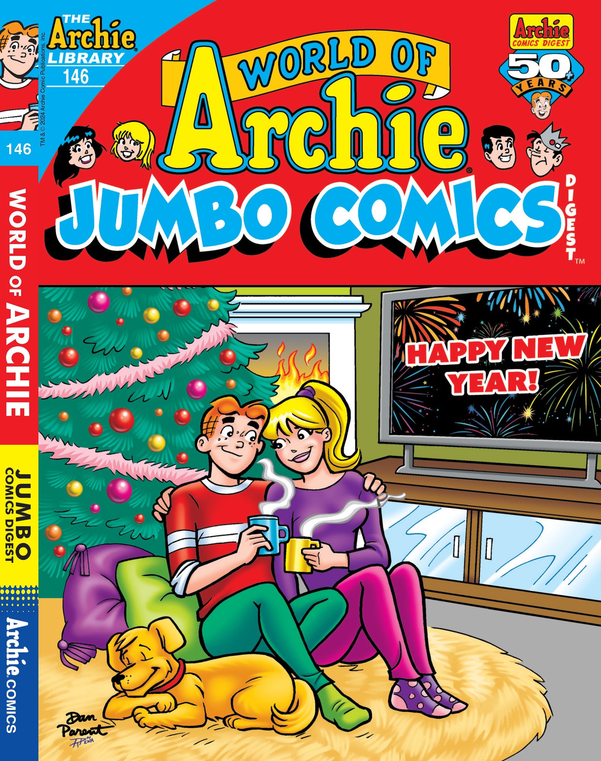 World Of Archie Jumbo Comics - Issue 146: New Year's Nightmare As Archie, Sabrina & Friends' Face Ice Witches During The Ball Drop In Times Square, Will This New Year's Bash Be A New Year's Bust? Magazine Shop US