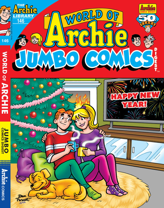 World Of Archie Jumbo Comics - Issue 146: New Year's Nightmare As Archie, Sabrina & Friends' Face Ice Witches During The Ball Drop In Times Square, Will This New Year's Bash Be A New Year's Bust? Magazine Shop US