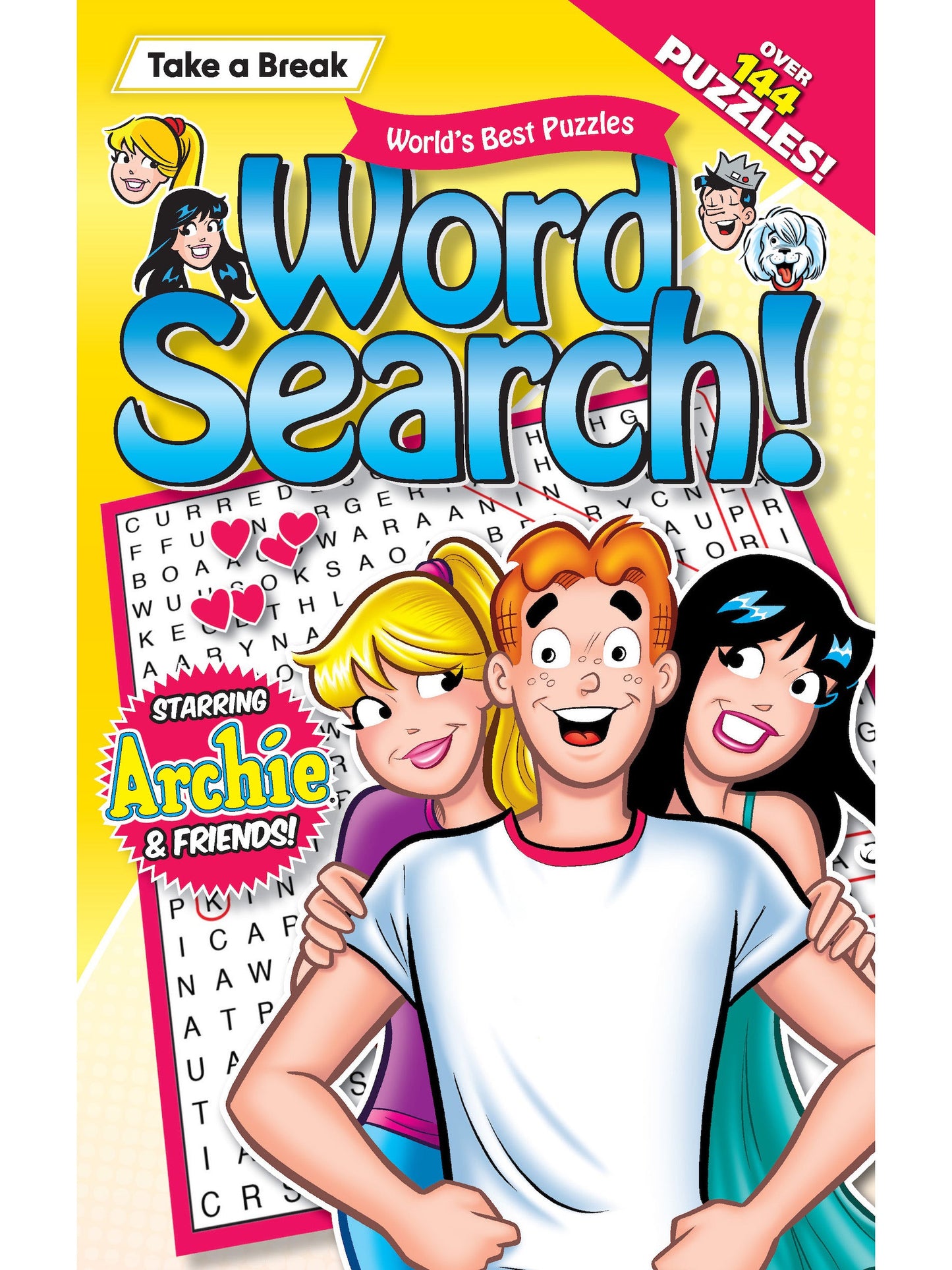 World’s Best - Word Search 25.01.08: Archie Valentine’s Day Edition, Packed With Over 144 Puzzles Starring Archie and his Friends, The Perfect Way To Unwind, Sharpen Your Brain, Relax, Unplug & More Magazine Shop US