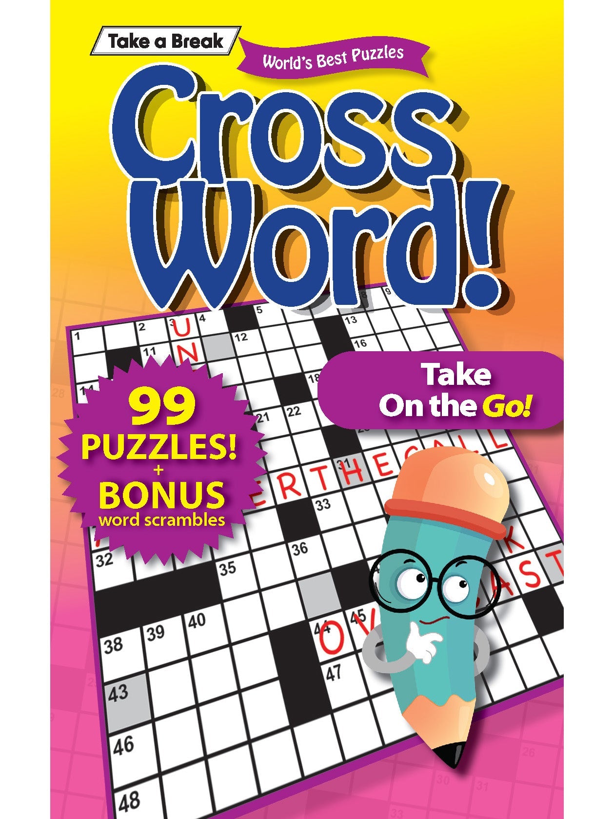 World's Best Puzzle - Crossword 25.04.11: 99 Puzzles & Mystery Words, Bonus Word Scrambles, Take On The Go, Enjoy Hours Of Mind-Boosting Fun & More! Magazine Shop US