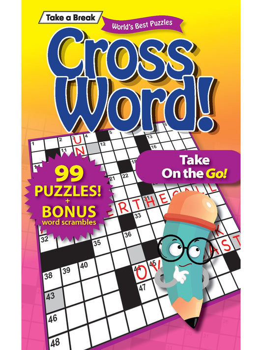 World's Best Puzzle - Crossword 25.04.11: 99 Puzzles & Mystery Words, Bonus Word Scrambles, Take On The Go, Enjoy Hours Of Mind-Boosting Fun & More! Magazine Shop US