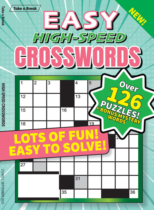 Take a Break - Easy Breezy Crossword 25.06.20: Over 126 Easy Puzzles, Crosswords For All Ages, Simple To Solve, Boost Your Brain, Lots of Fun, Easy To Solve & More! Magazine Shop US
