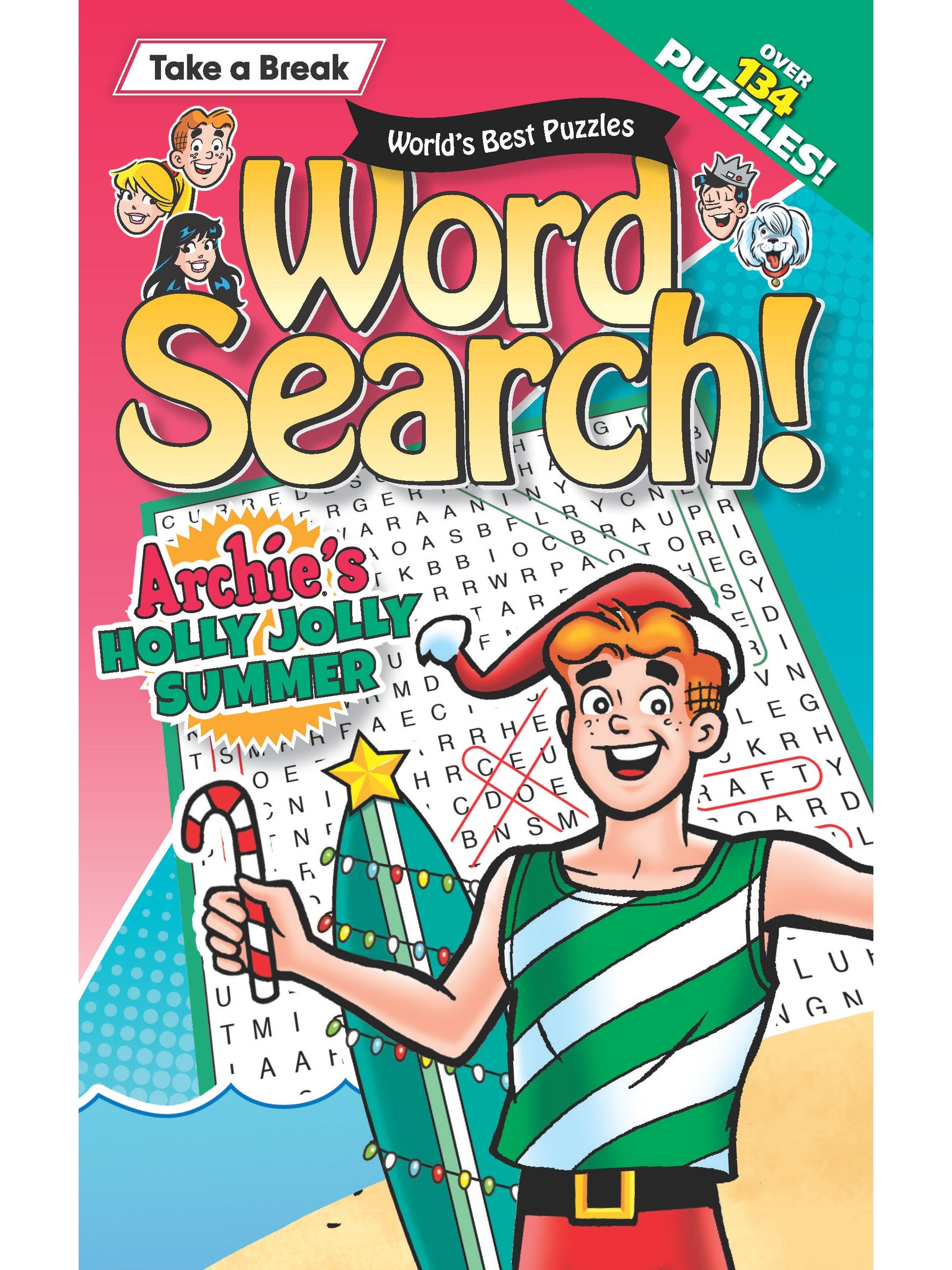 World's Best Puzzle - Word Search 25.07.18: Archie's Holly Jolly Summer, Christmas In July, 134+ Puzzles, Relax & Unwind, Great For Travel & More! Magazine Shop US