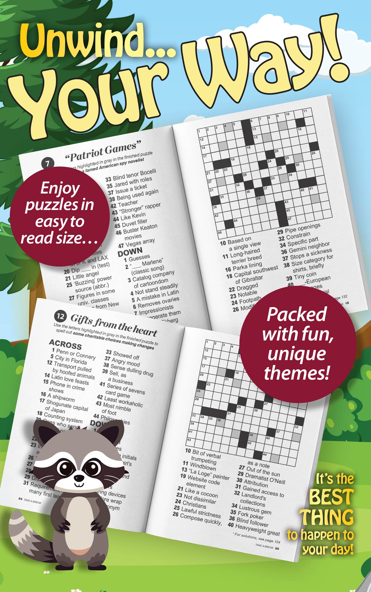 World's Best Puzzle - Crossword 25.07.18: Over 99 Puzzles, Large Print, Mystery Words, Relax & Unwind, Enjoy Hours Of Mind-Boosting Fun & More! Magazine Shop US