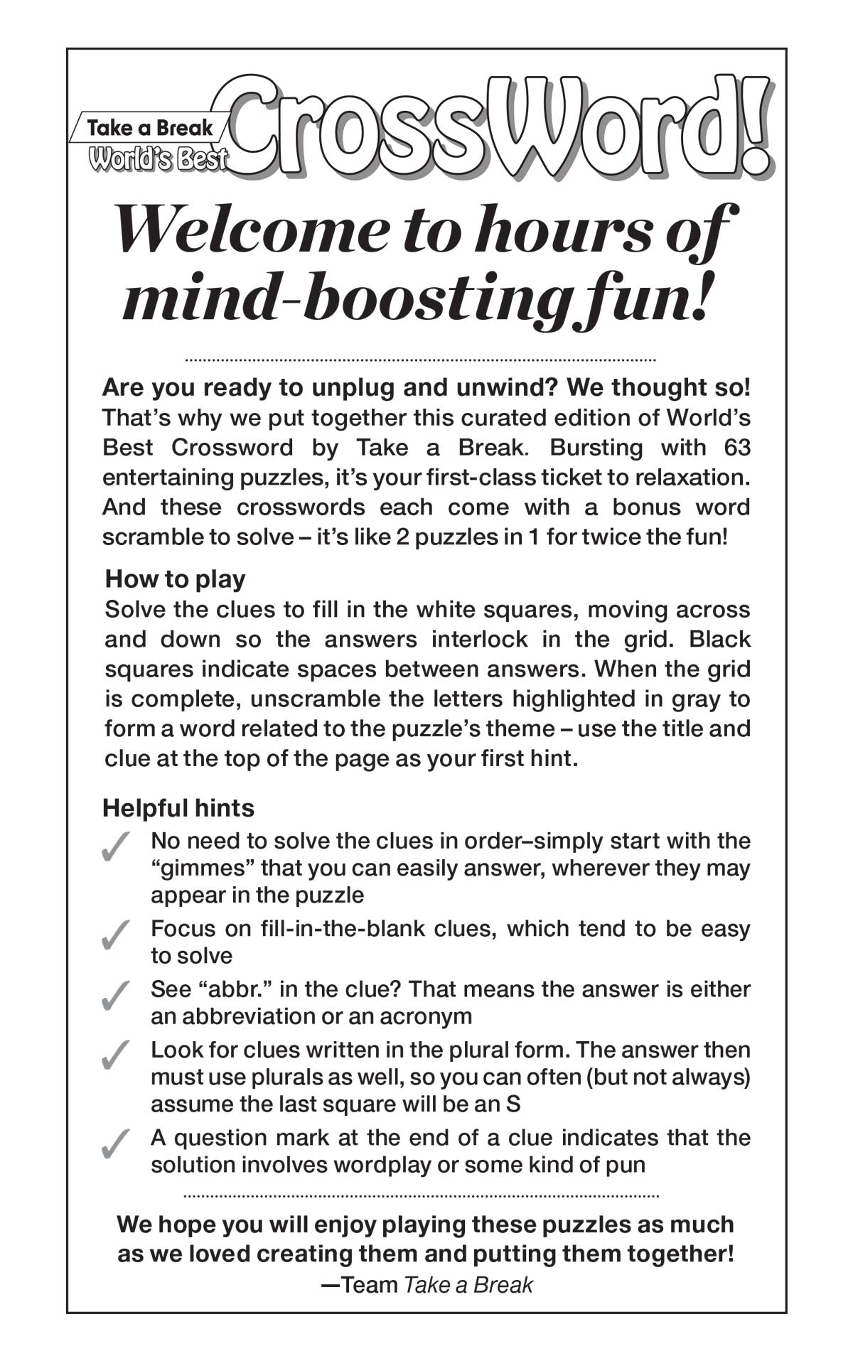World's Best Puzzle - Crossword 25.07.18: Over 99 Puzzles, Large Print, Mystery Words, Relax & Unwind, Enjoy Hours Of Mind-Boosting Fun & More! Magazine Shop US