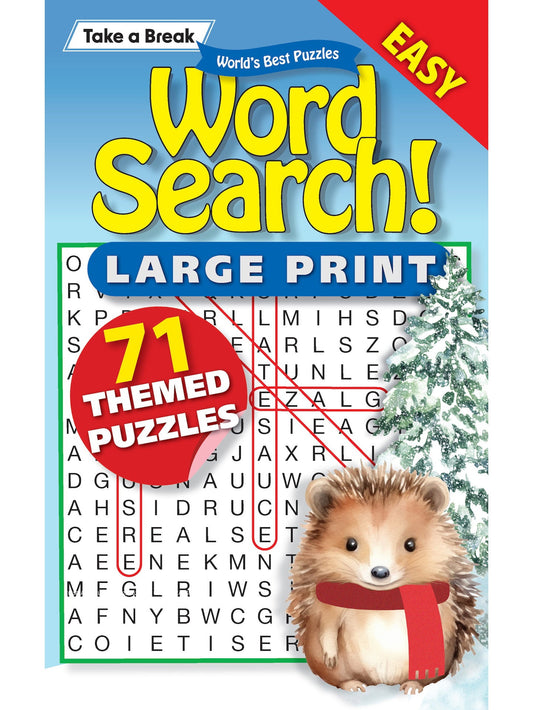 World's Best Puzzle - Word Search 25.10.24: Large Print, 71 Puzzles, Relax & Unwind, Great For Travel, Brain Booster & More! Magazine Shop US