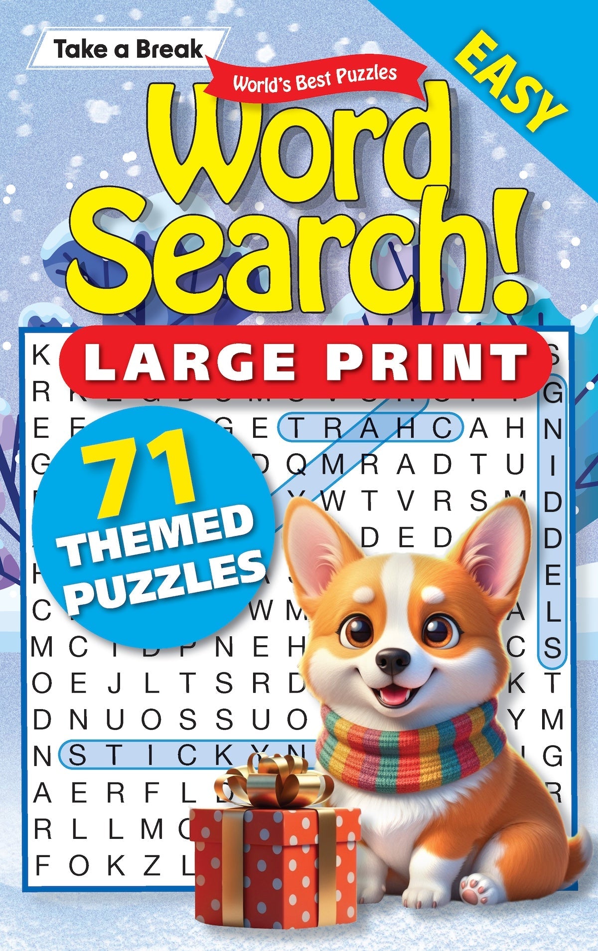 World's Best Puzzle - Word Search 25.11.21: Large Print, Winter Word Search, 71 Themed Puzzles, Relax & Unwind, Sharpen Your Brain & More! Magazine Shop US