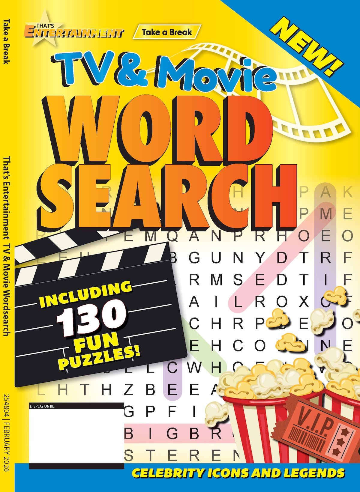 Take a Break - That’s Entertainment 25.11.21: 130 Puzzles Of Fun, Bonus DigiSearch, Star Studded Fun Facts About Your Favorite Celebrities, Icons, Legends & More! Magazine Shop US