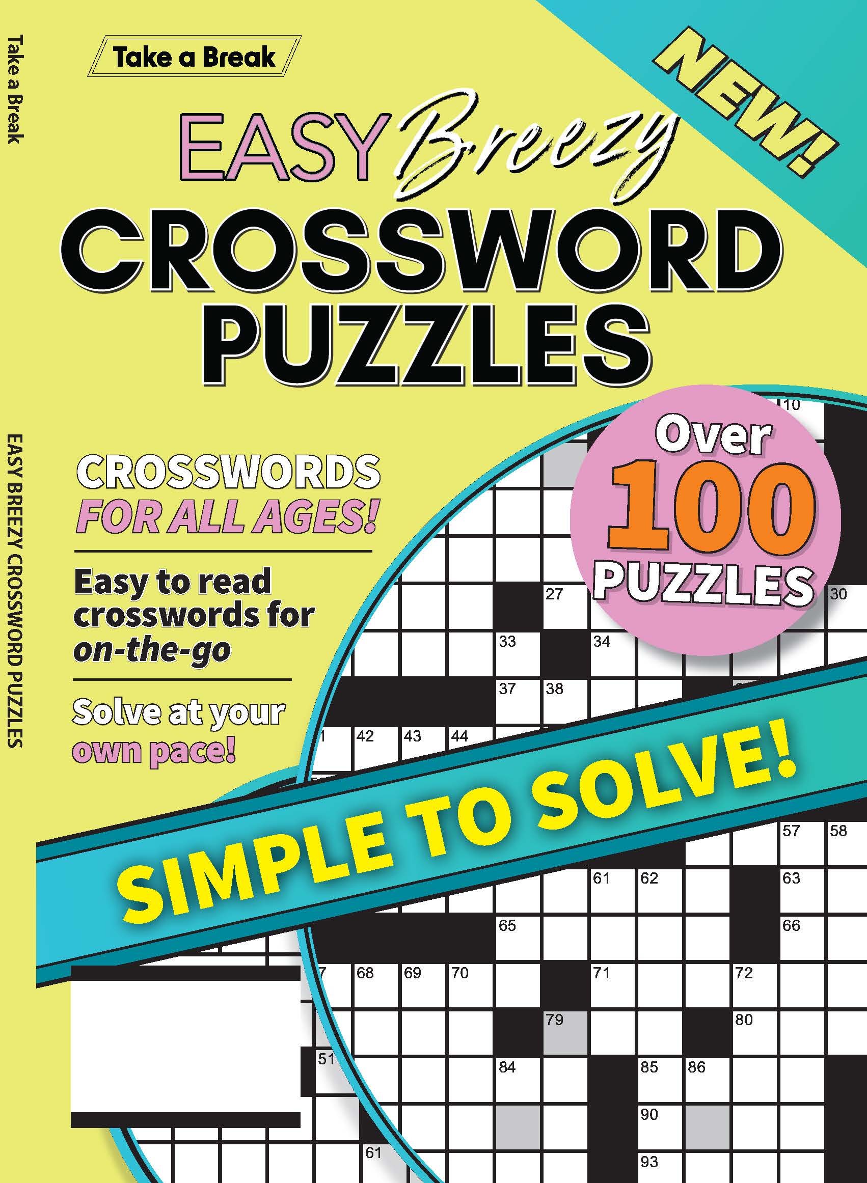 Take a Break - Easy Breezy Crossword 25.12.12: Over 100 Easy Puzzles, Crosswords For All Ages, Simple To Solve At Your Own Pace, Relax, Unwind & More! Magazine Shop US