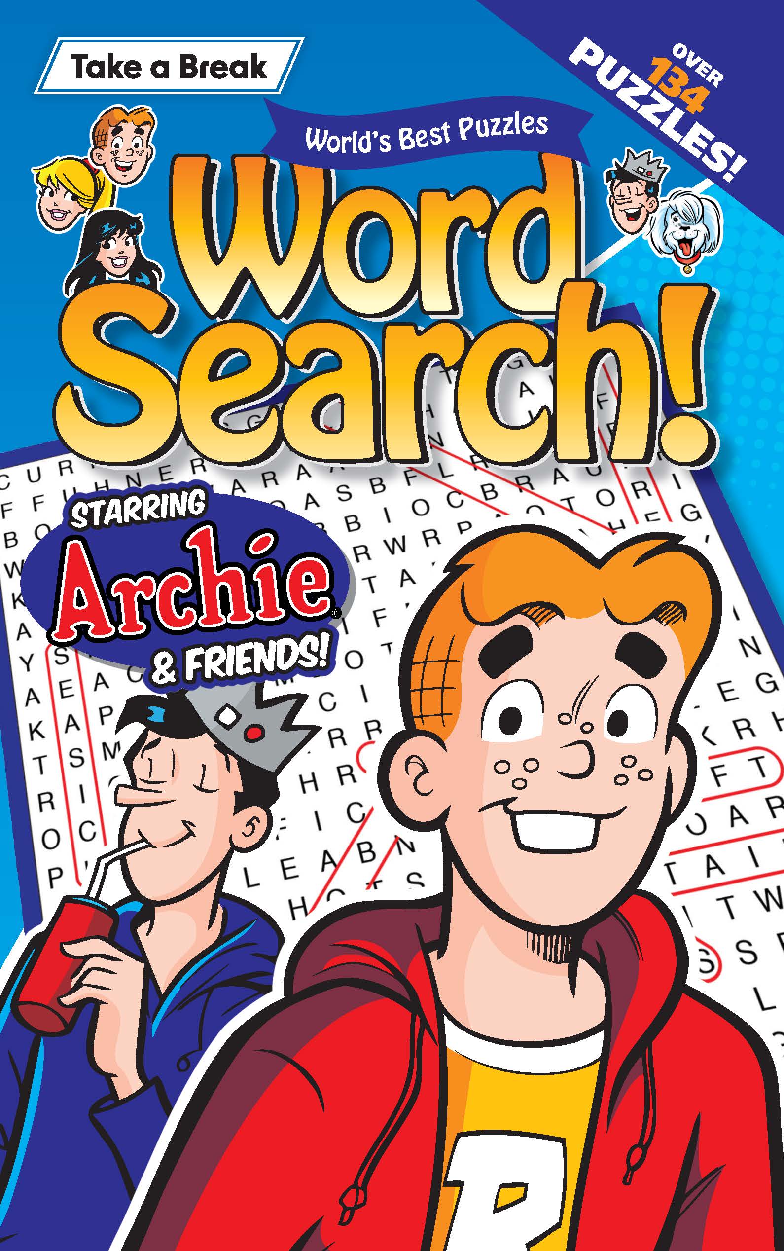 World's Best Puzzle - Archie Word Search 25.12.19: Over 134 Large Print Puzzles, Starring Archie & Friends, Packed With Nostalgia, Perfect For Travel, Sharpen Your Brain, Relax, Unwind, Solve & More! Magazine Shop US