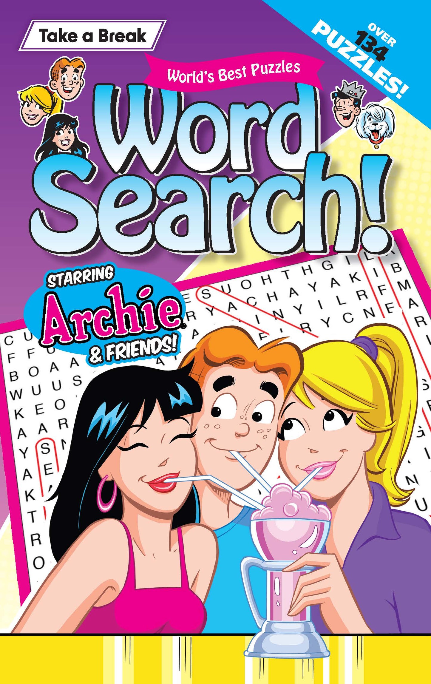 World's Best Puzzle - Word Search 26.01.02: Over 134 Puzzles Starring Archie & Friends, Relax & Unwind, Great For Travel, Brain Booster & More! Magazine Shop US