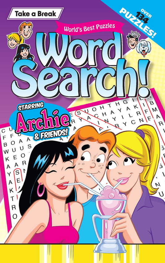 World's Best Puzzle - Word Search 26.01.02: Over 134 Puzzles Starring Archie & Friends, Relax & Unwind, Great For Travel, Brain Booster & More! Magazine Shop US