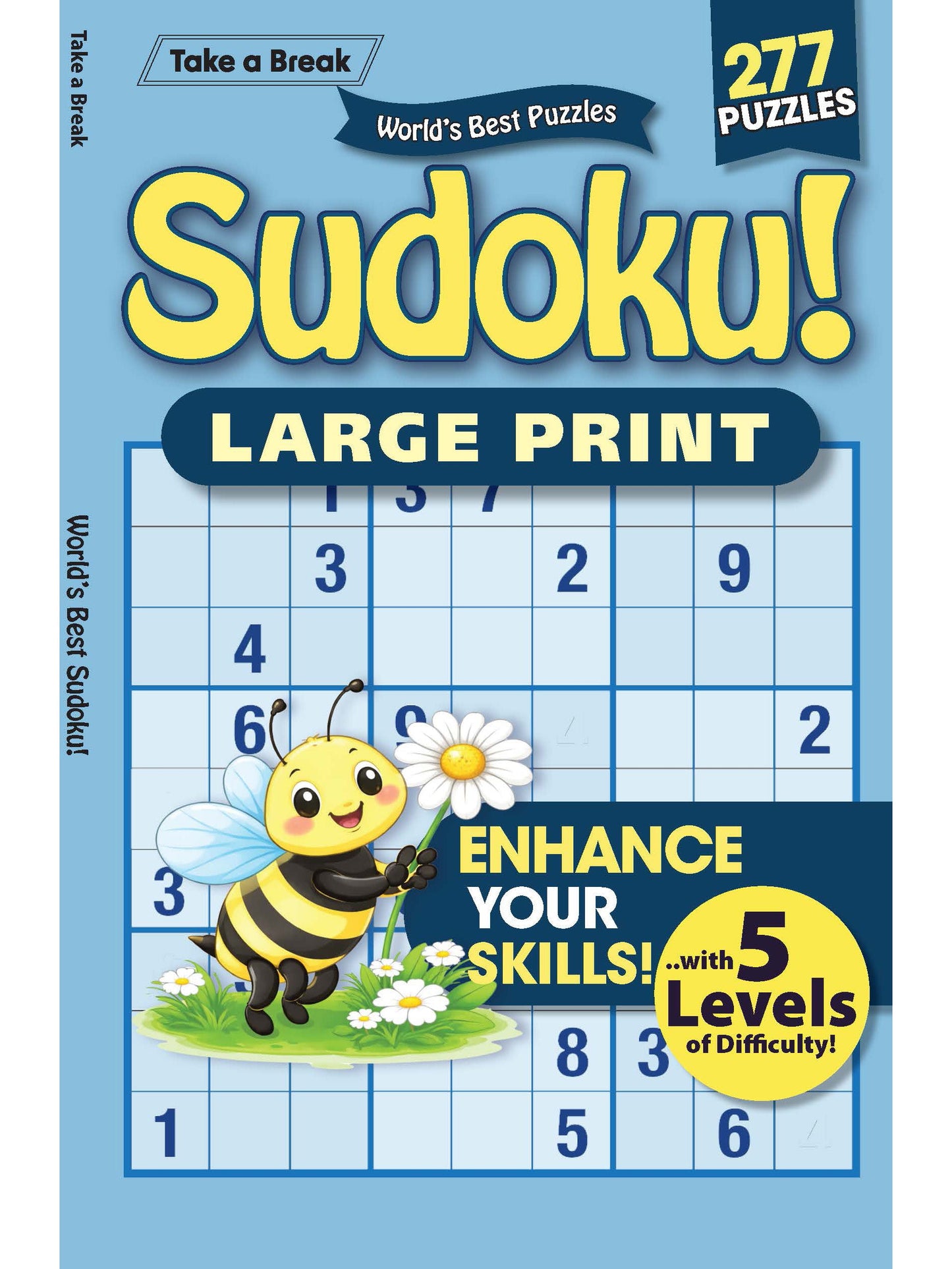 World's Best Puzzle - Sudoku 26.02.06: Large Print, 277 Puzzles With 5 Levels Of Difficulty, Relax & Unwind, Great For Travel, Sharpen Your Brain, Enhance Your Skills & More! Magazine Shop US