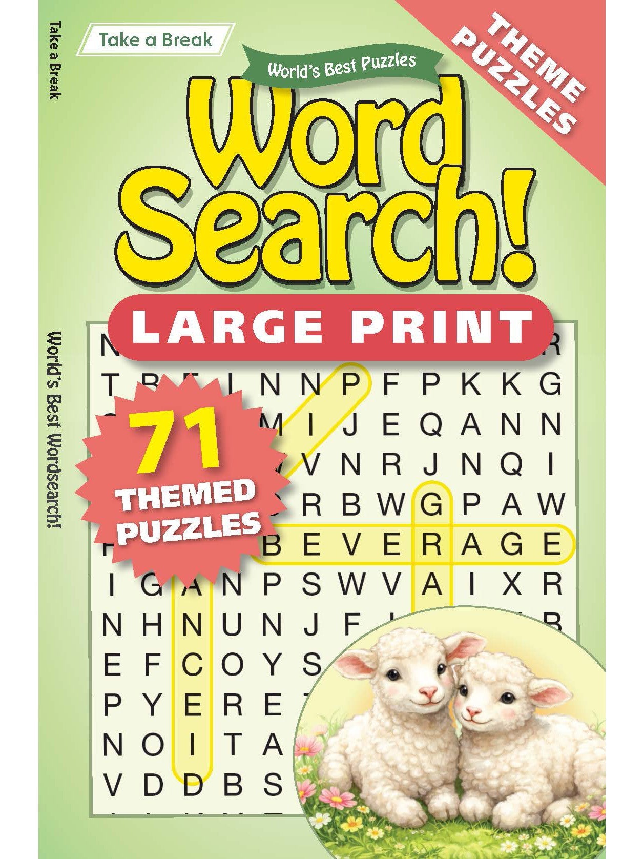 World's Best Puzzle - Word Search 26.02.13: Large Print, 71 Themed Puzzles, Relax & Solve, Great For Travel, Perfect Way To Unwind, Sharpen Your Brain & More! Magazine Shop US