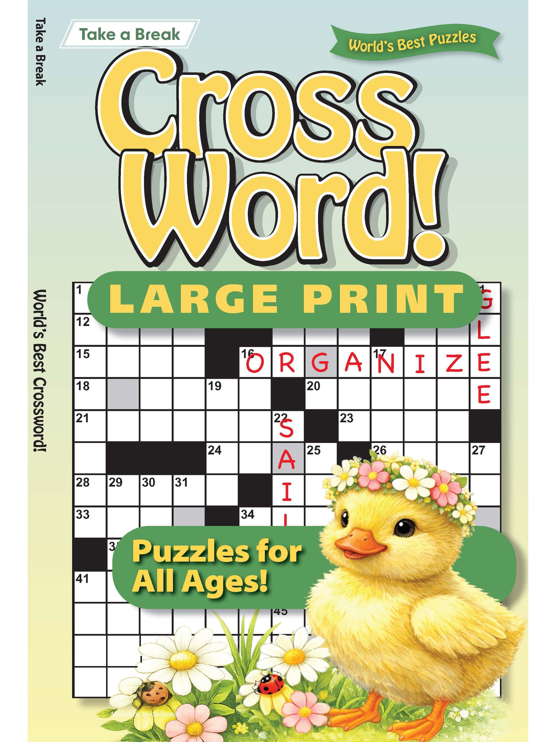 World's Best Puzzle - Crossword 26.02.27: Large Print, Perfect Puzzles For All Ages, Relax & Unwind, Great For Travel, Hours Of Mind-Boosting Fun & More! Magazine Shop US