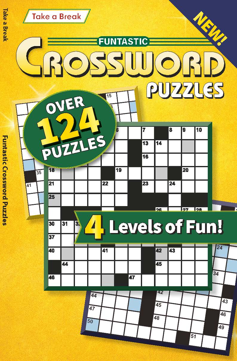 Take a Break - Funtastic Crossword 26.04.17: Over 124 Puzzles, 4 Levels Of Fun, Relax & Unwind, Great For Travel, Sharpen Your Brain, Solve & More! Magazine Shop US
