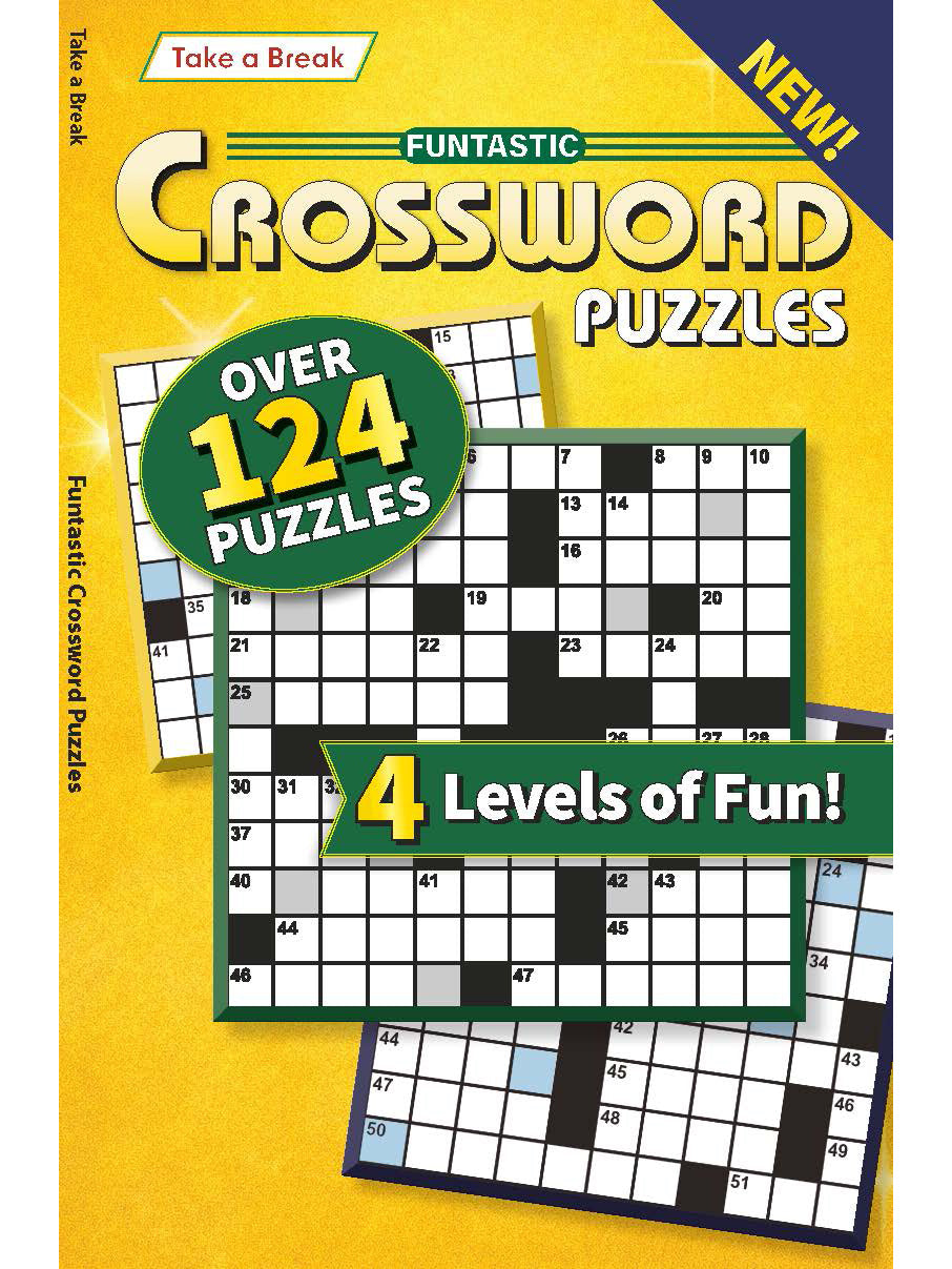 Take a Break - Funtastic Crossword 26.04.17: Over 124 Puzzles, 4 Levels Of Fun, Relax & Unwind, Great For Travel, Sharpen Your Brain, Solve & More! Magazine Shop US